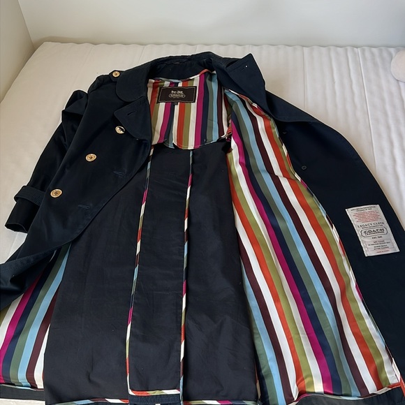 Coach NWT trench coat size 2 - Picture 7 of 8